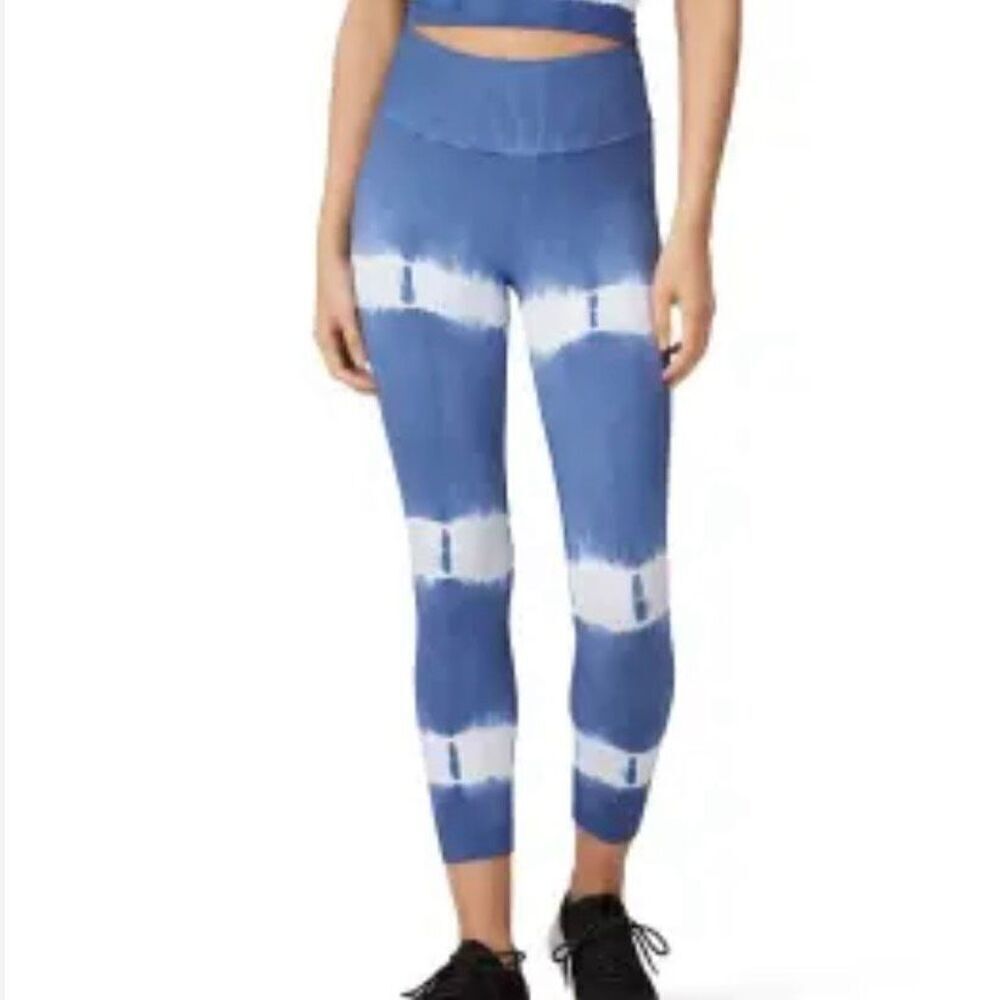 Phat Buddha cook st blue tie dye leggings size xs/s